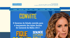 Desktop Screenshot of cedeca.org.br